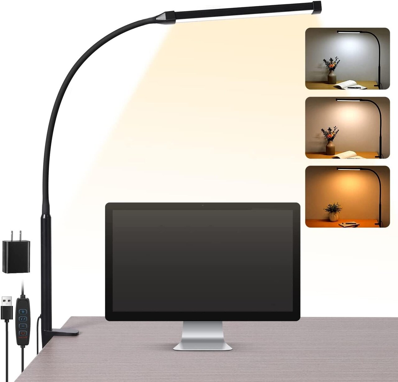 Long arm desk 2024 lamp